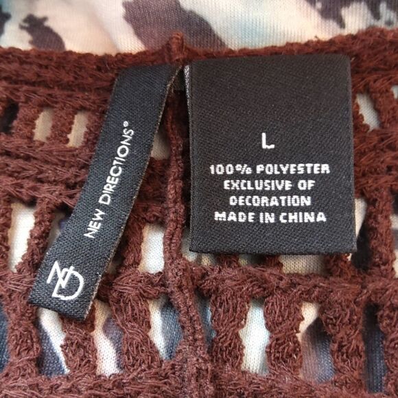 New directions crocheted neckline and shoulder top - Picture 11 of 11